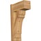 Ekena Millwork Olympic Block Rough Sawn Outlooker, Western Red Cedar, 8"W x 16"D x 28"H OUT08X16X28OLY05RWR - alternate 1